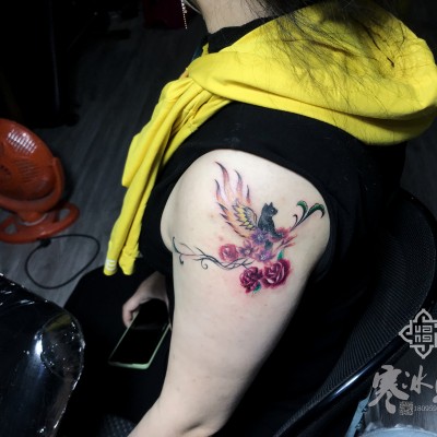 乌鲁木齐牡丹纹身图案的美好寓意