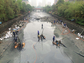 南京清洗管道如何清理河道淤泥？-- 南京畅捷市政工程有限公司
