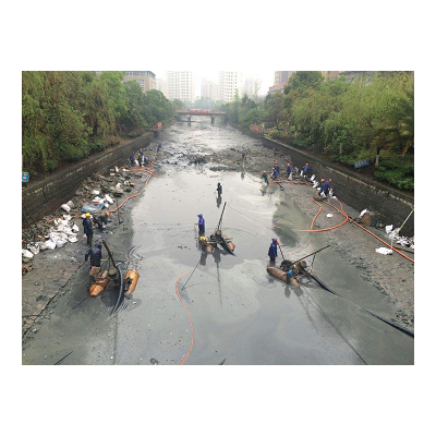 南京清洗管道如何清理河道淤泥？