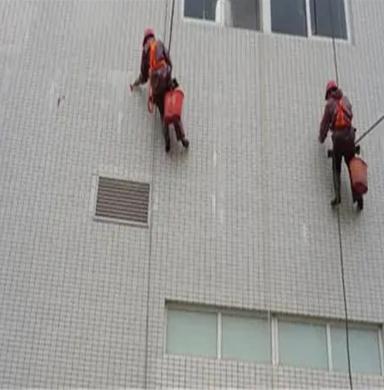 玉环高空外墙清洗注意事项-- 玉环复原高空作业服务部