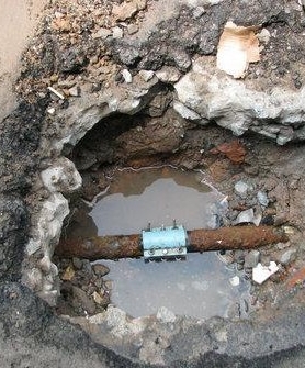 西安消防管漏水各种修补方法
