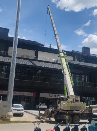 吊车如何能在较短时间内完成大量的重型构件悬挂工作？-- 河池市宜州区胜荣吊装服务中心