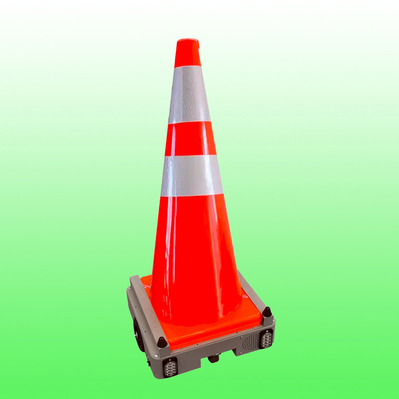 智能远程封道路锥
