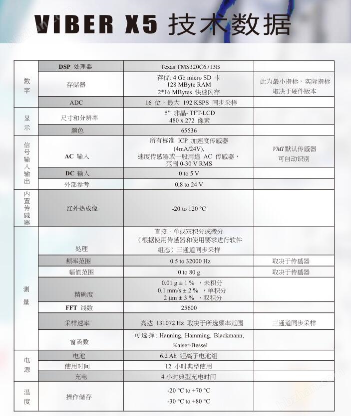 瑞典VMI轴心轨迹检测振动分析仪