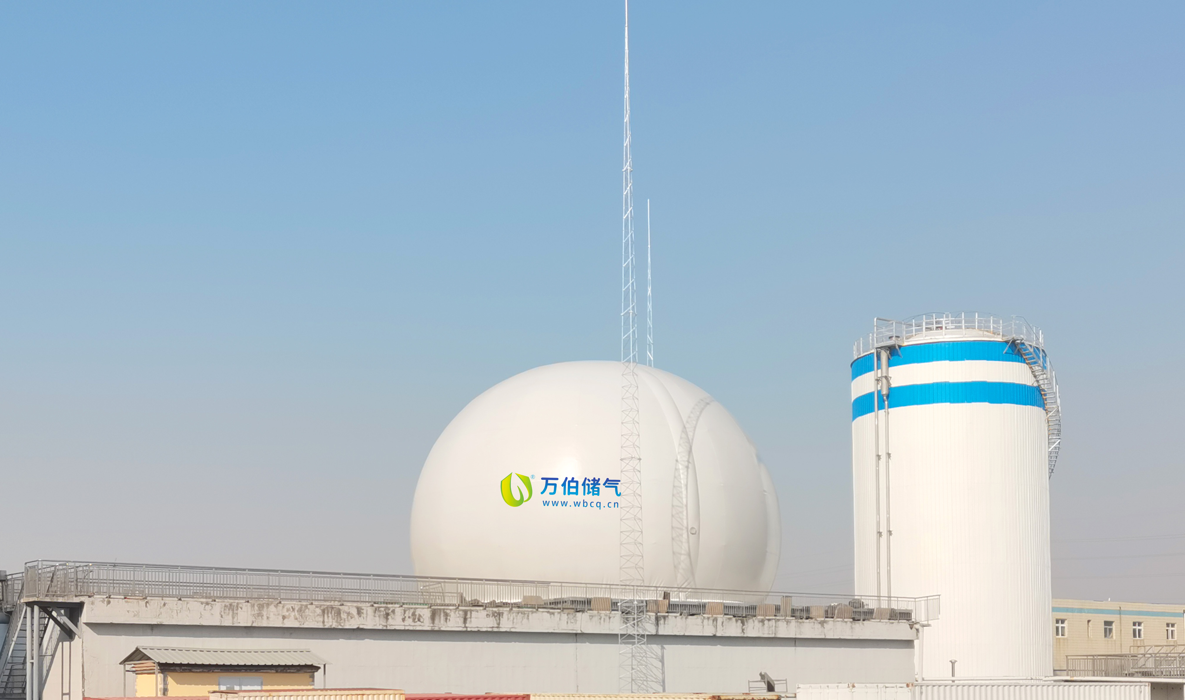 万伯双膜储气柜WD65-- 成都万伯智能装备有限公司
