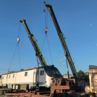 自卸吊出租紧急救援！12吨车型夜间土