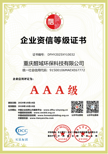 企业资信等级证书