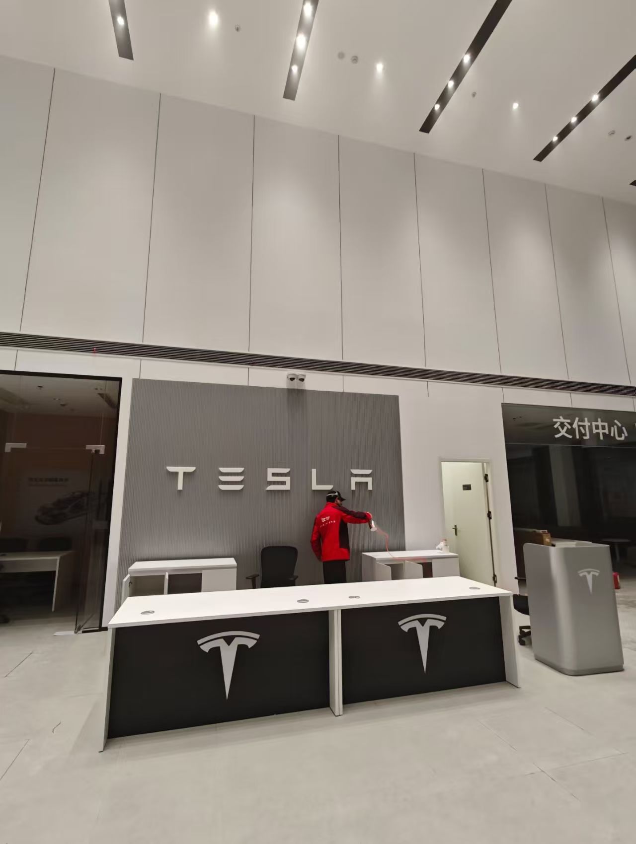 特斯拉交付中心室内甲醛治理
