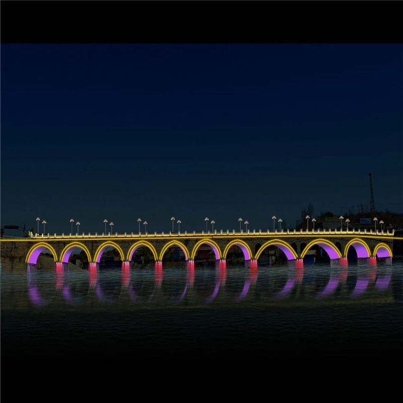 石家庄夜景照明：打造梦幻般的都市夜晚