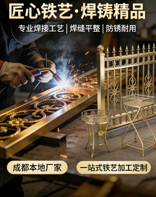 成都铁艺焊接加工厂家