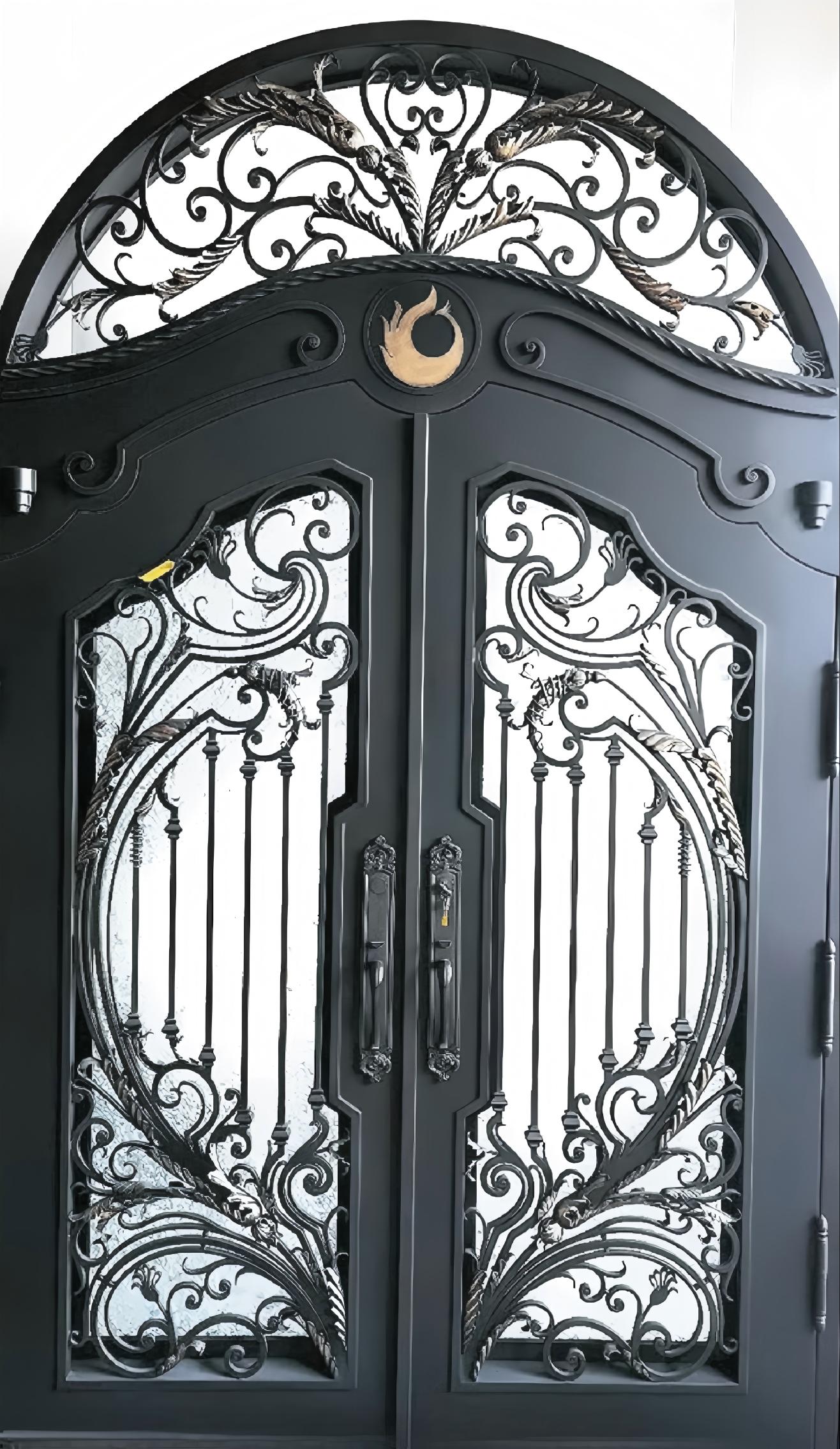 铁艺入户门-- 成都鑫德铁艺加工厂