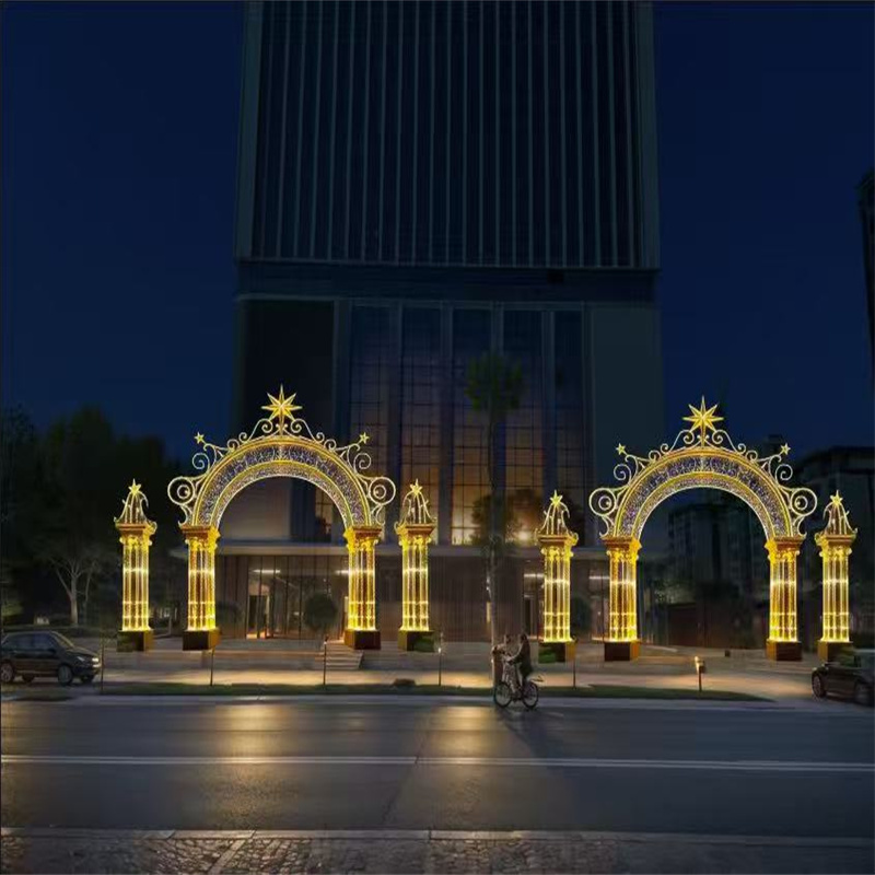 楼顶大字耀全城，石家庄夜色更辉煌