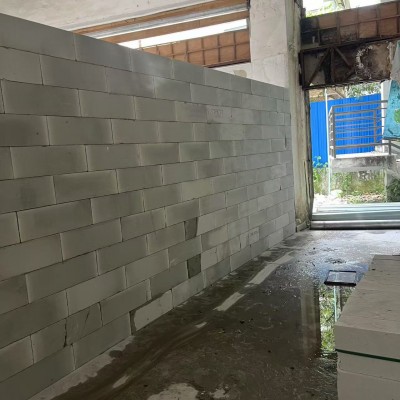 湛江酒店加气块隔墙