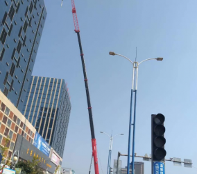 安福吊车租赁老司机告诉你吊车稳钩的操作方法