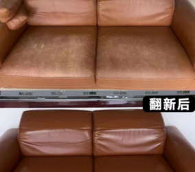 旧沙发被污渍渗透难清理，翻新换面能彻底解决吗？