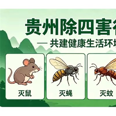 贵州除四害，抑制虫害繁殖蔓延
