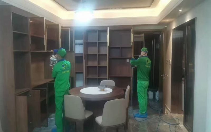 美迪装饰展厅除甲醛