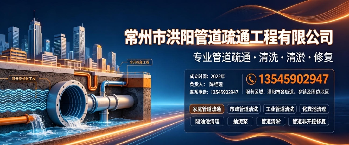 常州市洪阳管道疏通工程有限公司