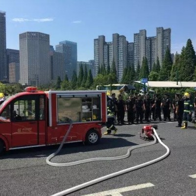 电动消防车-1吨水箱物业消防站微型消