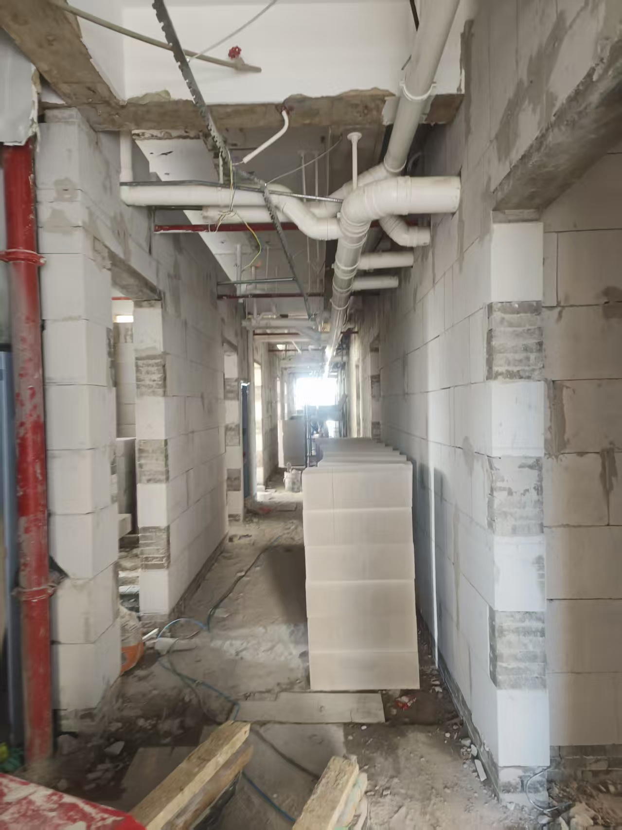 涪陵加气砖隔墙旧房拆改新建隔墙施工-- 涪陵鑫宇加气砖隔墙工程